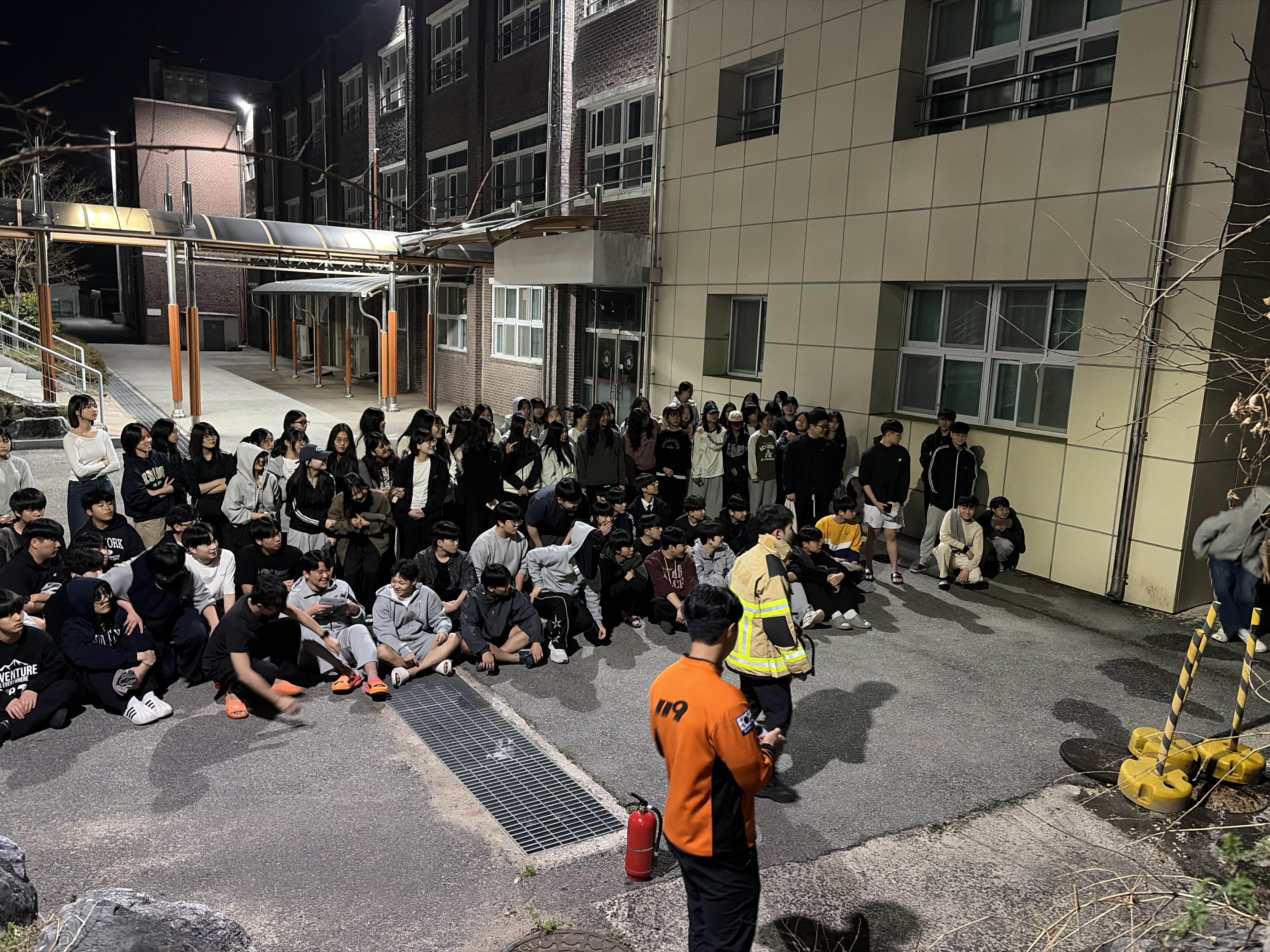 3.29. 기숙사 합동 소방훈련